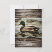 Mallard Duck Save The Date (Vorderseite)