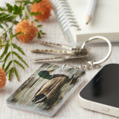 Mallard Duck Schlüsselanhänger (Vorderseite rechts)