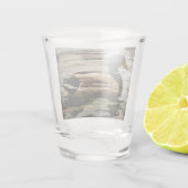 Mallard Duck Schnapsglas (Rückseite)