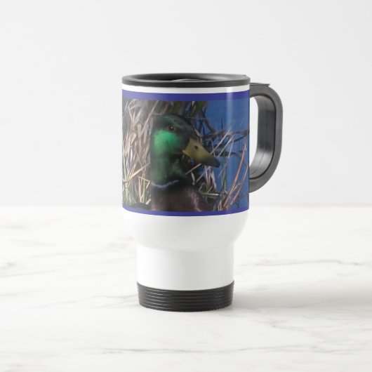 Mallard Duck Travel Mug Reisebecher (VorderseiteRechts)