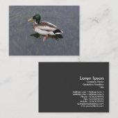 Mallard Duck Visitenkarte (Vorne/Hinten)