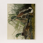 Mallard Duck von Audubon's Birds of America Puzzle (Vertikal)