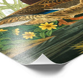 Mallard Duck von John James Audubon Fotodruck (Ecke)