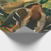Mallard Duck von John James Audubon Geschenkpapier (Ecke)