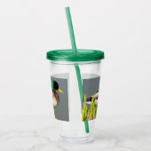 Mallard Duck Wildlife Foto Acryltrinkbecher (Links)