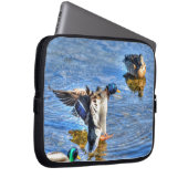Mallard Duck Wildlife Foto für Vogelliebhaber Laptopschutzhülle (Vorne Rechts)