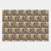 Mallard Duck Wrapping Paper Geschenkpapier Set (Vorderseite 3)