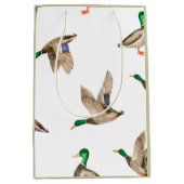 Mallard Duck Wrapping Paper Mittlere Geschenktüte (Vorderseite)