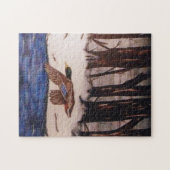 Mallard Duck zu einer Mission Puzzle (Horizontal)