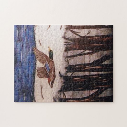 Mallard Duck zu einer Mission Puzzle (Horizontal)