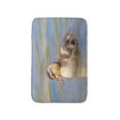 Mallard Duckling Badematte (Vorderseite Vertikal)