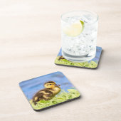 Mallard Duckling Getränkeuntersetzer (Rechte Seite)