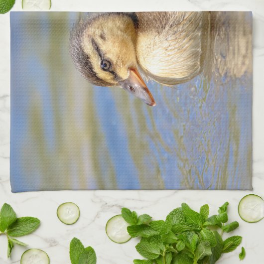 Mallard Duckling Handtuch (Gefaltet)