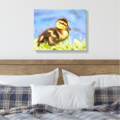 Mallard Duckling Leinwanddruck (Insitu (Schlafzimmer))
