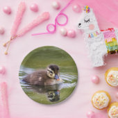 Mallard Duckling Pappteller (Party)