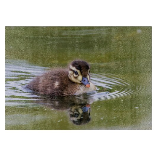 Mallard Duckling Schneidebrett (Vorderseite)