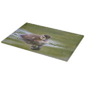 Mallard Duckling Schneidebrett (Ecke)