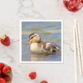 Mallard Duckling Serviette (Beispiel)