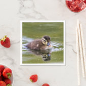 Mallard Duckling Serviette (Beispiel)