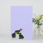 Mallard Ducklings Briefpapier (Stehend Vorderseite)