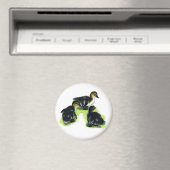 Mallard Ducklings Magnet (In Situ (Geschirrspüler))