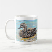 Mallard-Duckmalerei Kaffeetasse (Links)