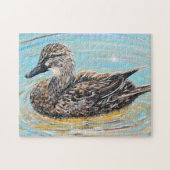 Mallard-Duckmalerei Puzzle (Horizontal)