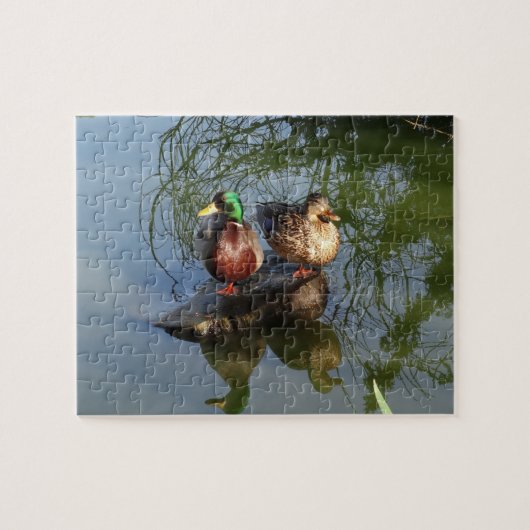 Mallard Ducks #2 Jigsaw Puzzle (Horizontal)