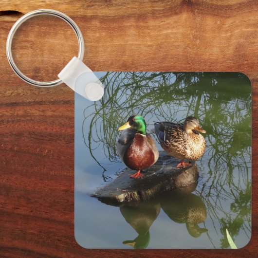 Mallard Ducks #2 Schlüsselanhänger (Vorderseite)