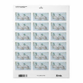 Mallard Ducks Adressaufkleber (Vorne)