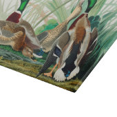 Mallard Ducks Cutting Board Schneidebrett (Ecke)