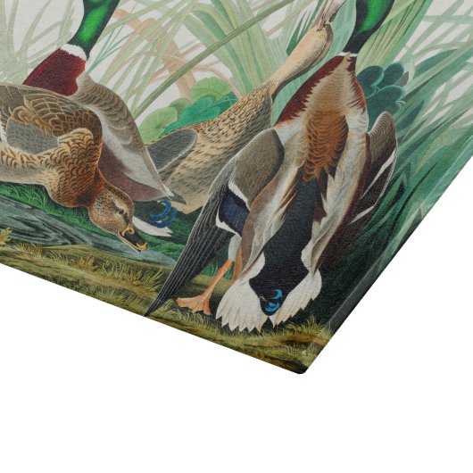 Mallard Ducks Cutting Board Schneidebrett (Ecke)