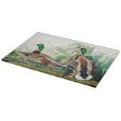 Mallard Ducks Cutting Board Schneidebrett (Ecke)