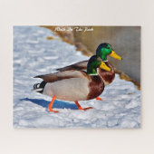 Mallard Ducks Departures Puzzle (Horizontal)