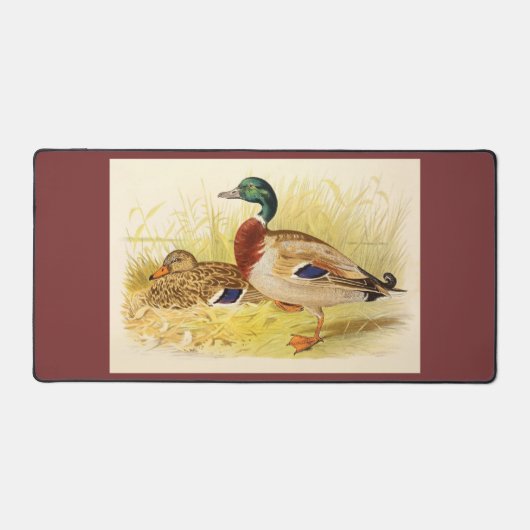 Mallard Ducks Desk Mat Schreibtischunterlage (Vorderseite)