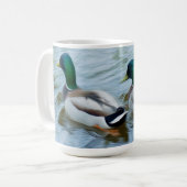 Mallard Ducks Kaffeetasse (Vorderseite Links)