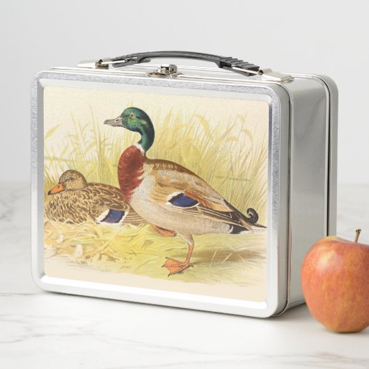 Mallard Ducks Metal Lunchbox (Beispiel)