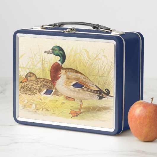 Mallard Ducks Metal Lunchbox (Beispiel)