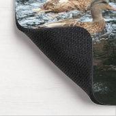 Mallard-Ducks Mousepad (Ecke)