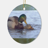 Mallard Ducks Ornament  (Links)