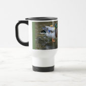 Mallard Ducks Pair Travel Mug Reisebecher (Links)