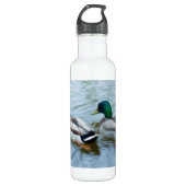 Mallard Ducks Trinkflasche (Vorderseite)