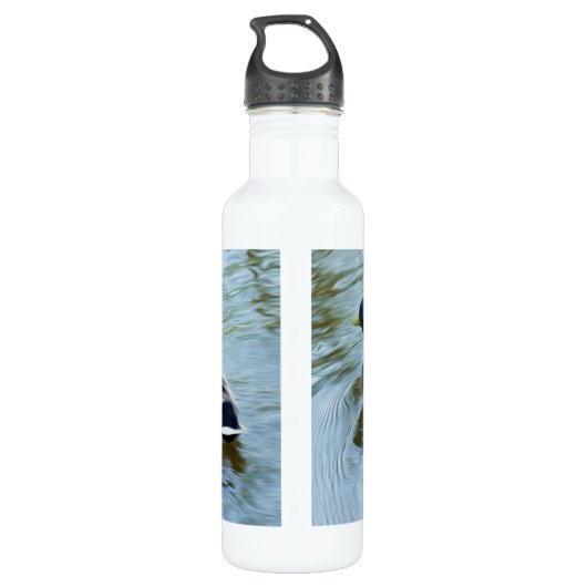 Mallard Ducks Trinkflasche (Rückseite)