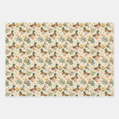 Mallard Encks in einem Waldmuster Geschenkpapier Set (Vorderseite)