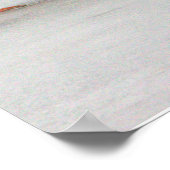 Mallard Encks on Ice Poster (Ecke)