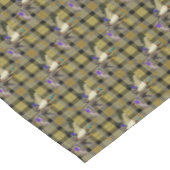 Mallard-Enten auf Kariert Tischdecke (Schrägansicht)