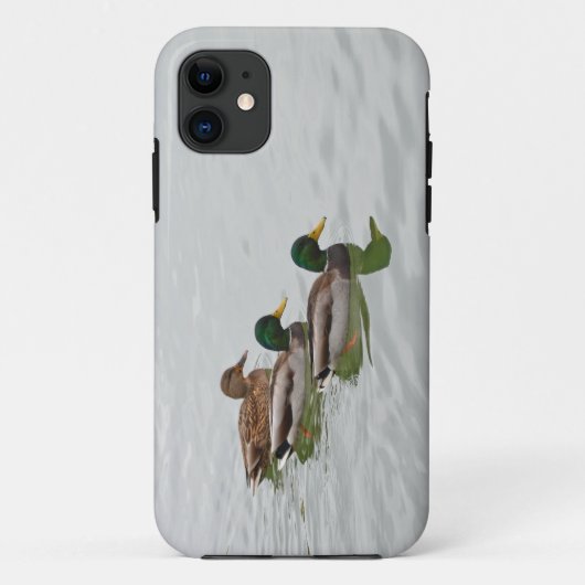 Mallard Enten drucken iPhone 5 Fall Case-Mate iPhone Hülle (Rückseite)