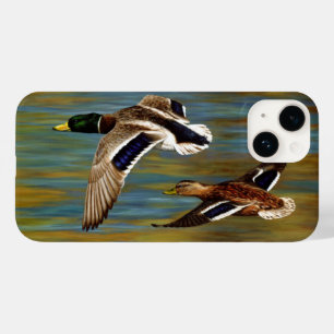 Mallard Enten fliegen über Teich Case-Mate iPhone Hülle
