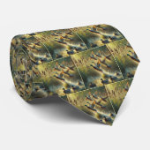 Mallard-Enten mit Käfern Krawatte (Gerollt)