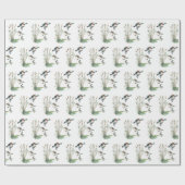 Mallard Enten und Cattails Geschenkpapier (Flach)